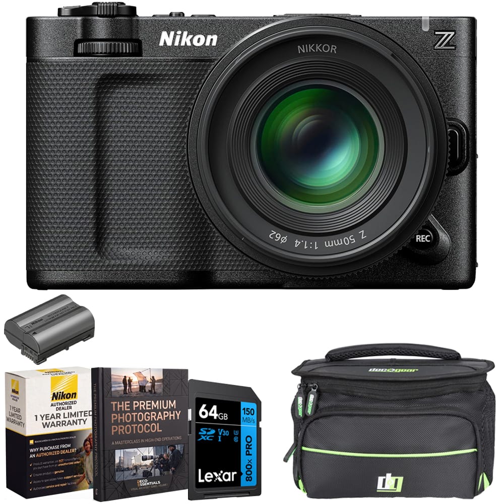 Bundle - Nikon - ZR Cinema Camera, 6K Full-Frame, RED (50mm Lens Kit) + Deco Essentials eBook Package price history on PriceWatchPro
