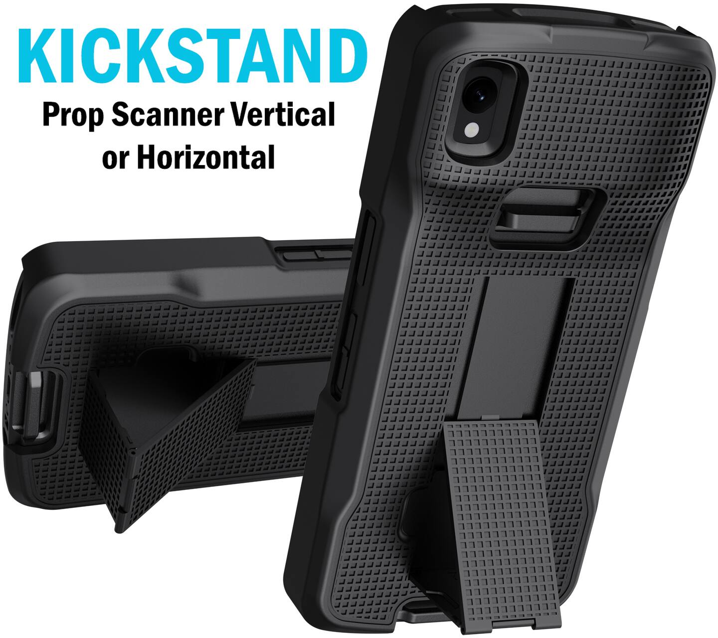 KICKSTAND  
Prop Scanner Vertical or Horizontal
