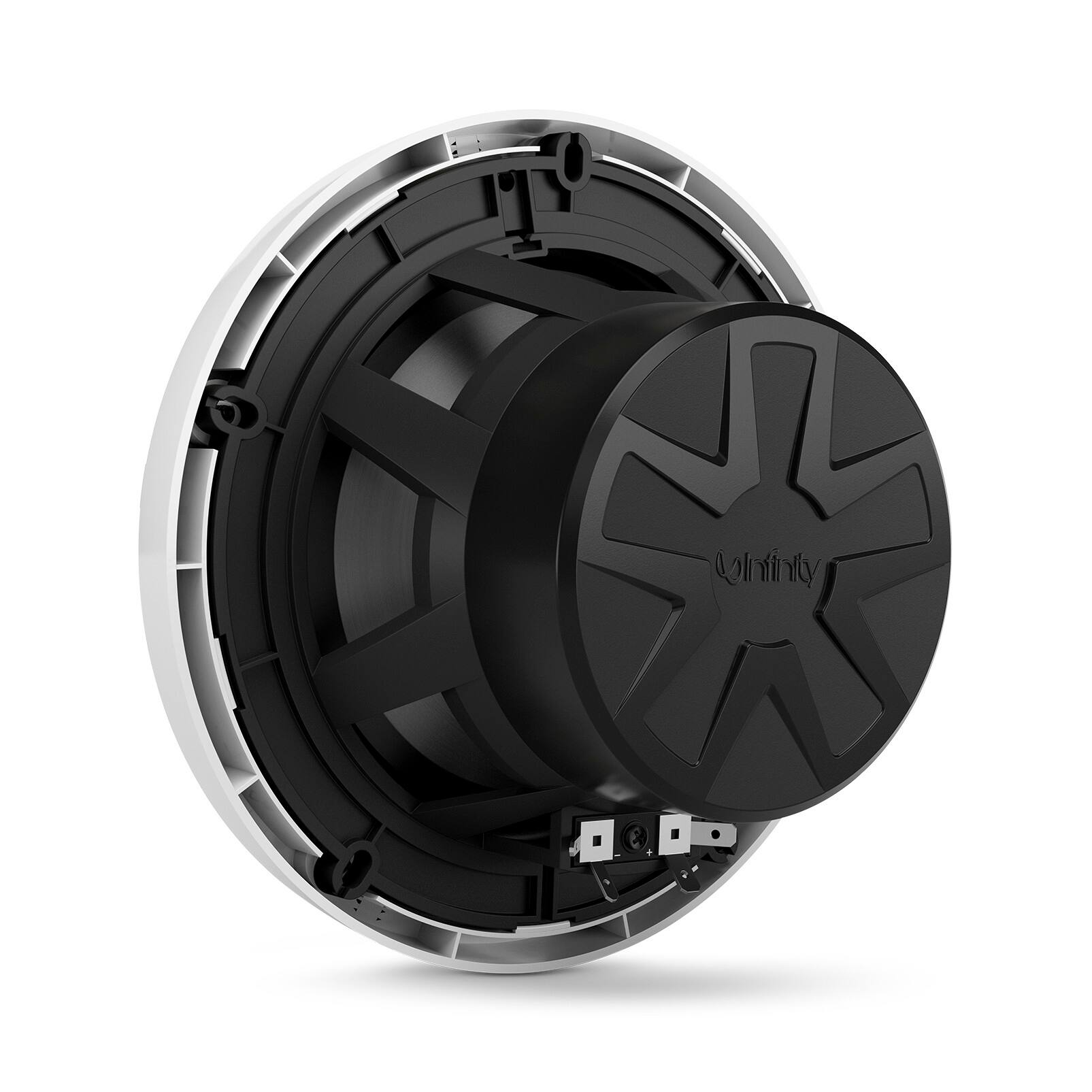 Alt View 5. Infinity - INFINITY 622MLW 6.5" 2 way marine speaker with RGB lighting - White - White.