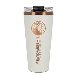 Great American Products - Minnesota Timberwolves 30oz. Big Slim Tumbler - Cream