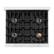 Angle. ZLINE - ZLINE Autograph 30 in. Classic Built-In Gas Cooktop with 4 DuoPro Burners and Gold Accents (PCRTZ-30-G) - Stainless Steel.