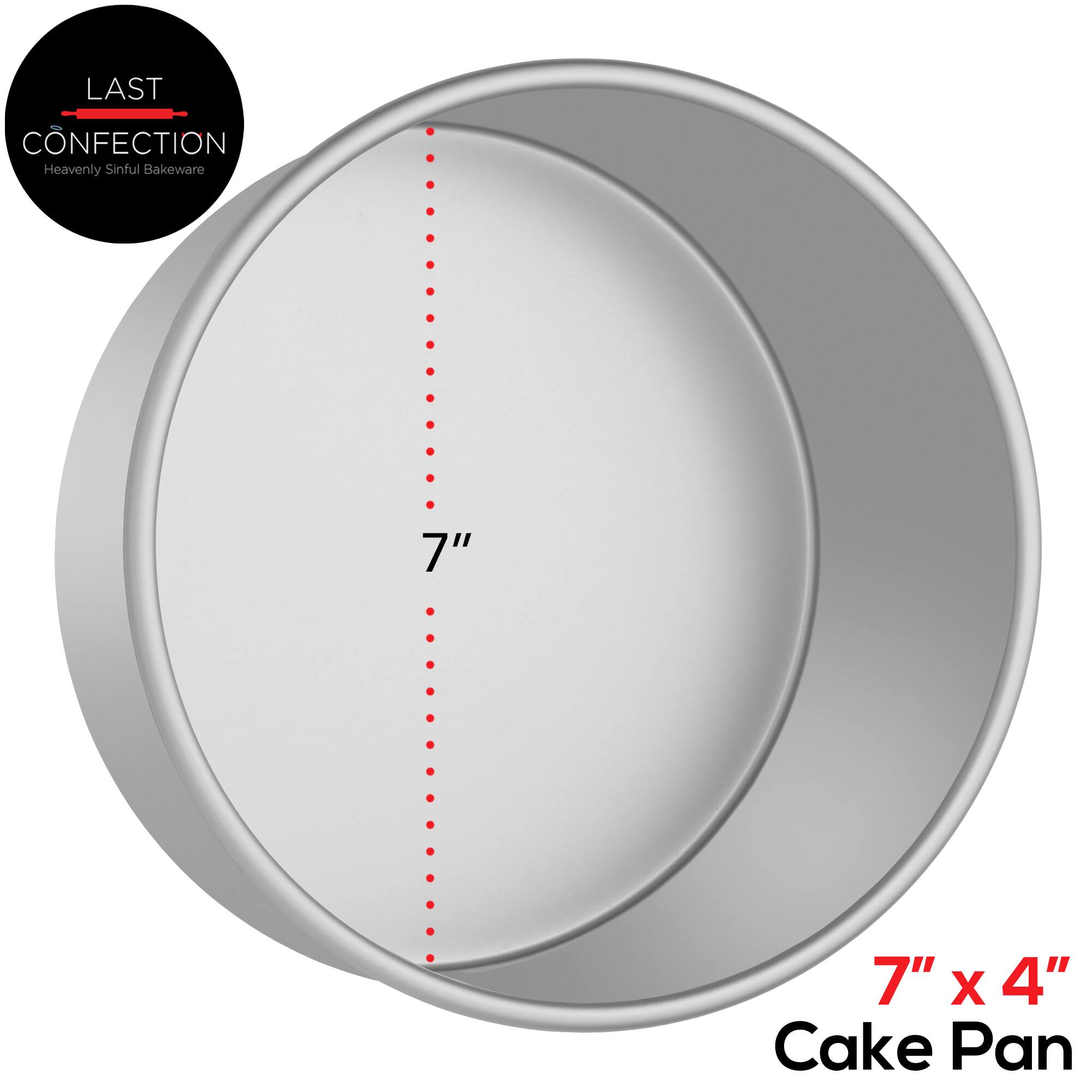LAST CONFECTION Heavenly Sinful Bakeware  
7" x 4" Cake Pan