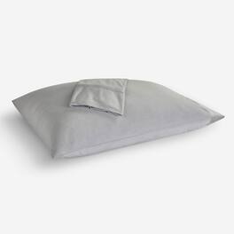 Bedgear - Hyper-Wool Flannel Pillowcase Set - Light Grey, Queen - light-grey