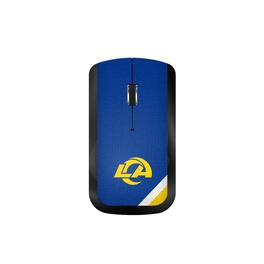 Keyscaper - Los Angeles Rams Diagonal Stripe Wireless Mouse - Wireless - Multicolor