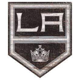 Fan Creations - Los Angeles Kings 24'' x 24'' Distressed Logo Cutout Sign - Multicolor