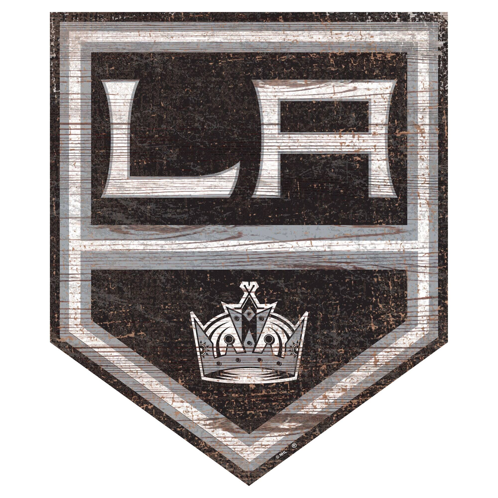 Los Angeles Kings 24'' x 24'' Distressed Logo Cutout Sign