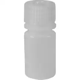 Nalgene - HDPE Plastic Narrow Mouth Storage Bottle - 1/2 oz. - Clear
