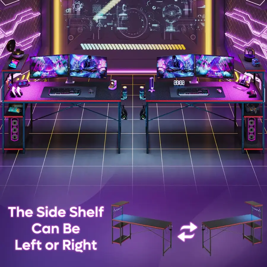 The Side Shelf Can Be Left or Right