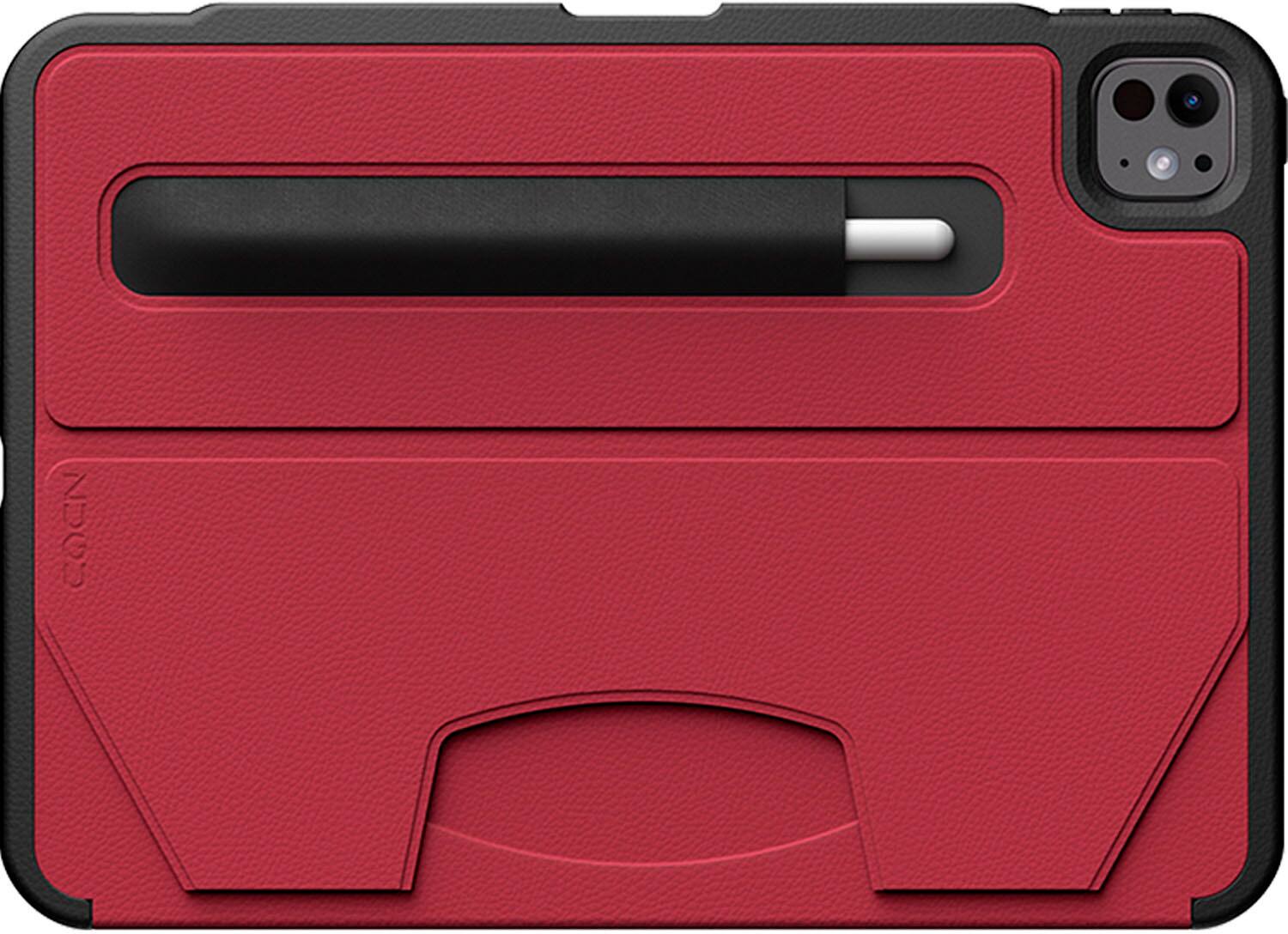 Alt View 1. ZUGU - Slim Protective Case for Apple iPad Pro 11-inch (M4/M5) - Red.