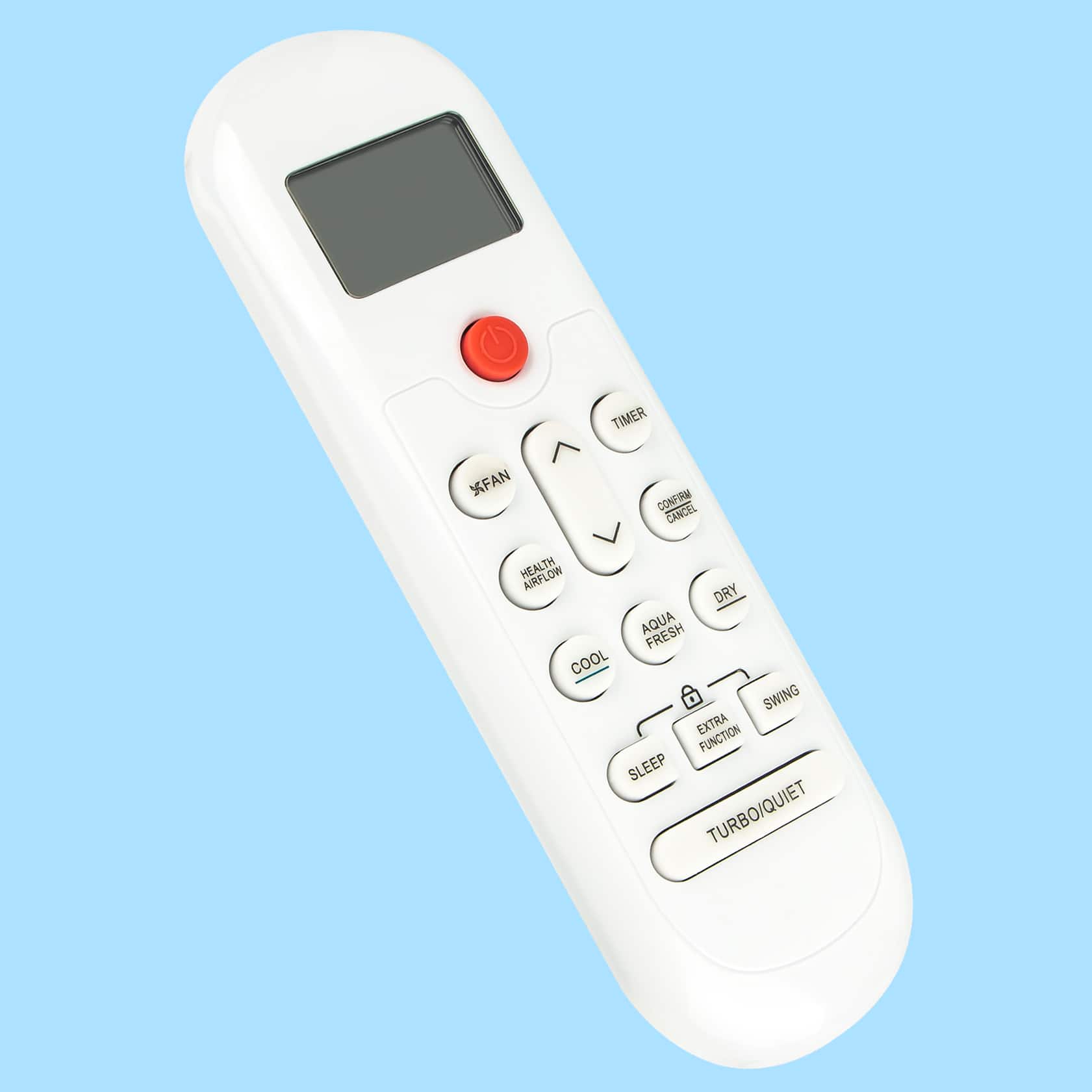 ALLIMITY - 0010404555A 0010404555B Replacement Remote, Fit for Haier AC Air Conditioner 0010404555A 0010404555B - Black