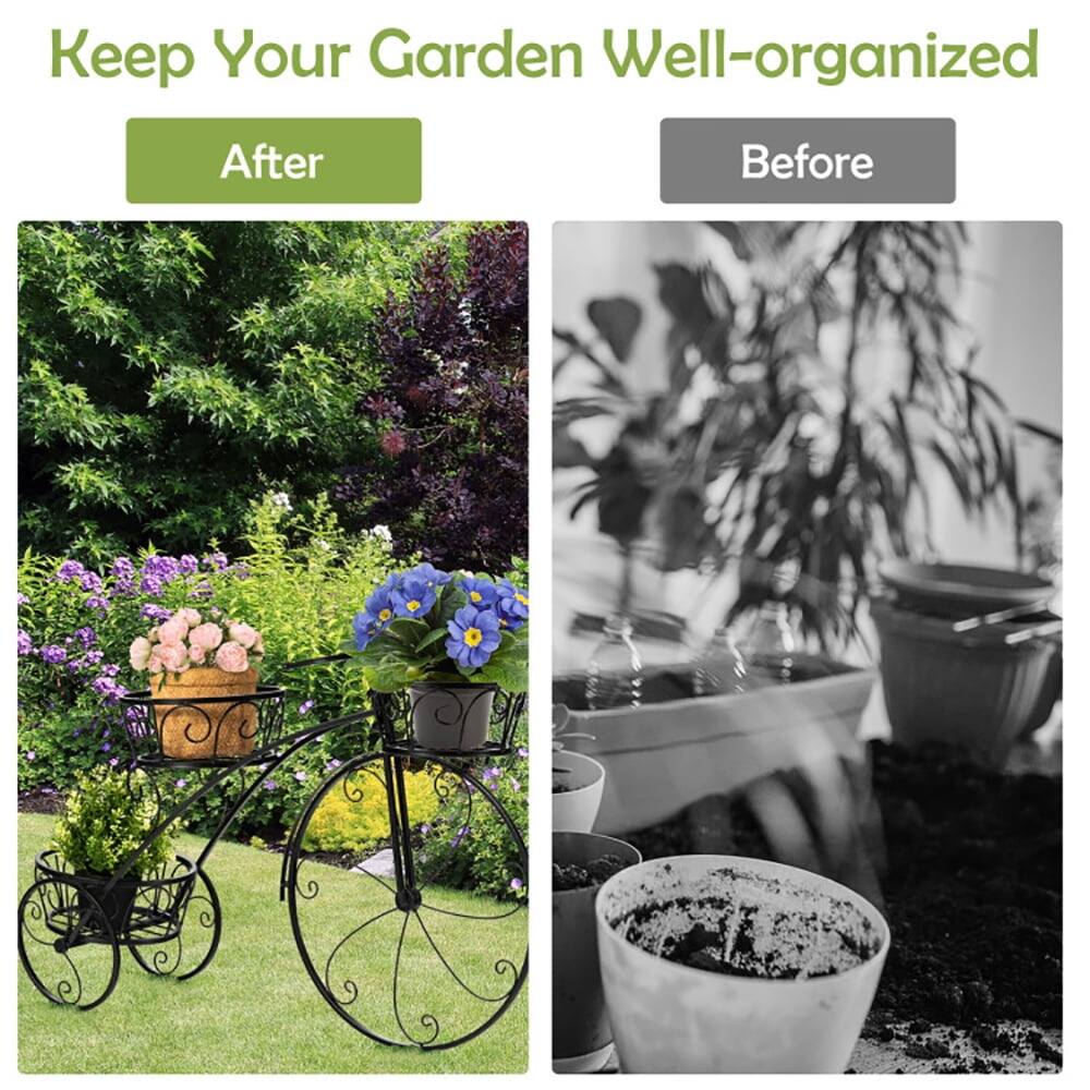 Keep Your Garden Well-organized

After

Before