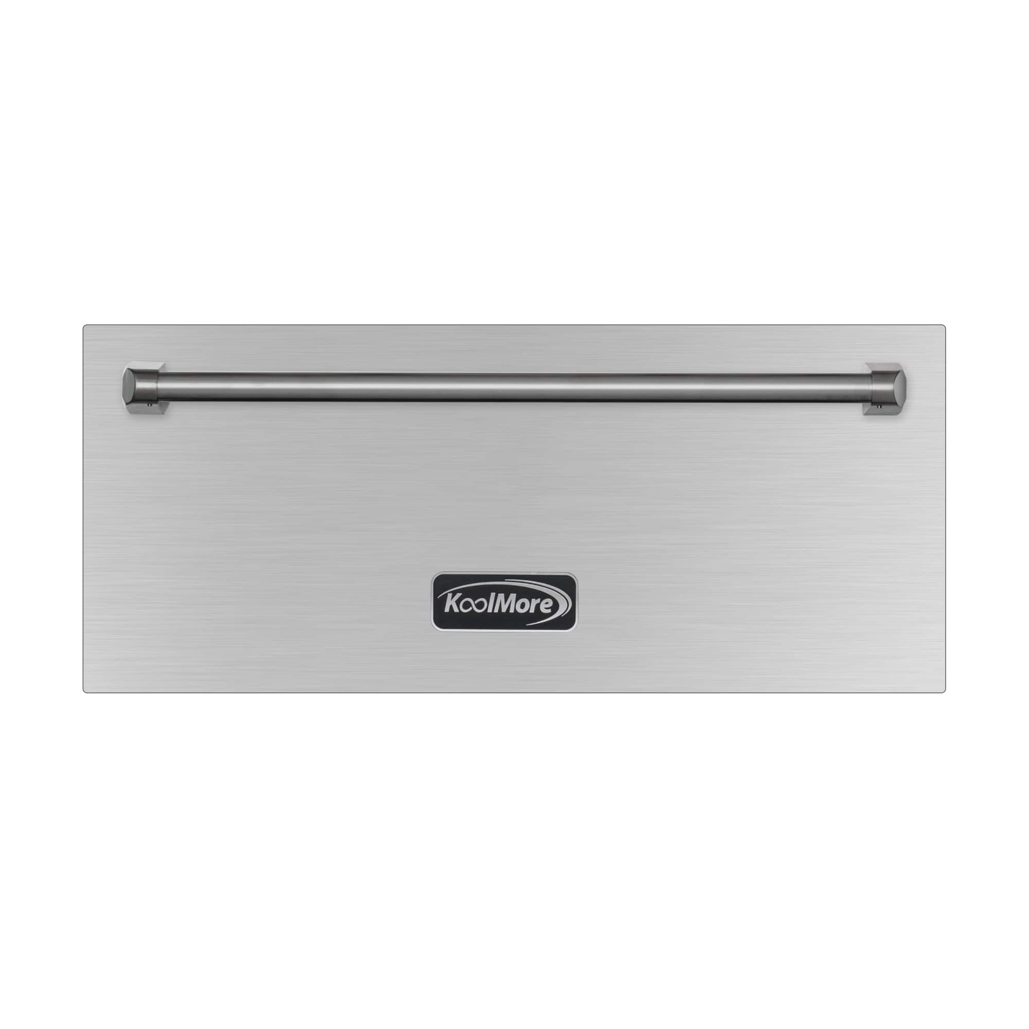 Koolmore - 30 in. Warming Drawer with Three Compartments in Stainless-Steel (KM-RWD-30SS) - Silver