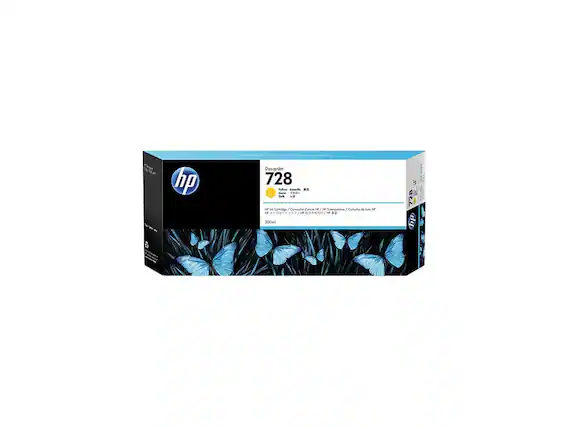 hp Designjet 728 Yellow - 410 - Cartridge / Cartouche 4 Fanos / - Tintengatione J Cabodo - 1 1 1 /1 D HP 83 O 1 - . 300ml ml 728