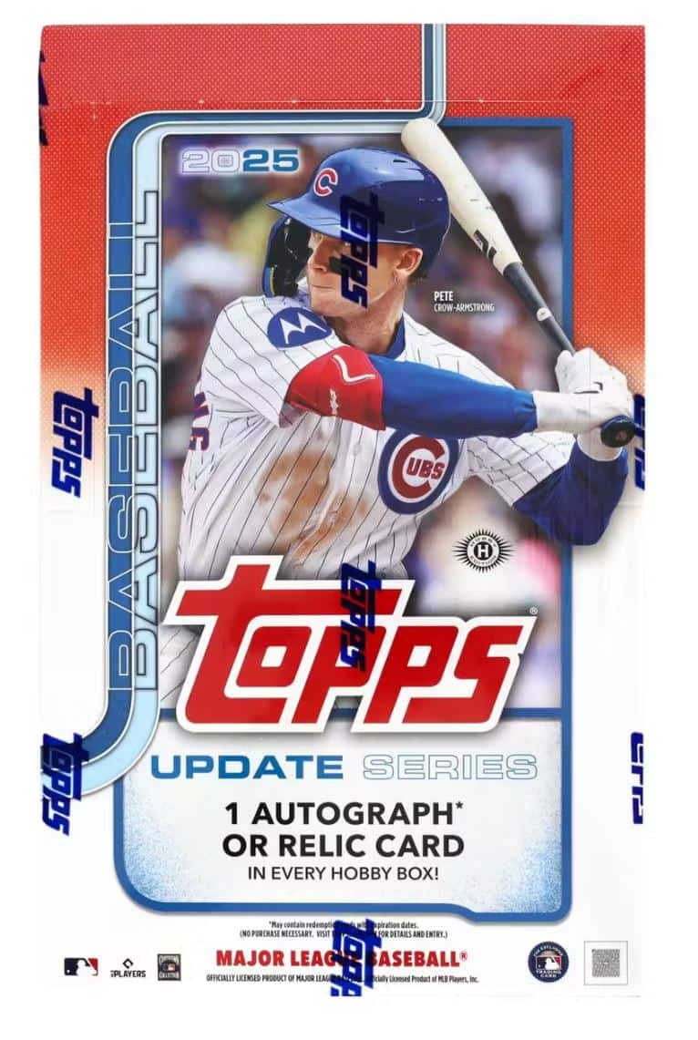 2025 Topps Update Series Baseball Hobby Box