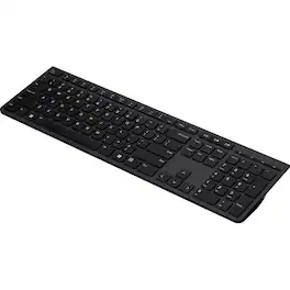 Lenovo - Professional Wireless Rechargeable Keyboard -US English - Wireless Connectivity - Bluetooth - 2.40 GHz - 104 - Gray