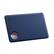 Front. Tile by Life360 - Life360 Tile Slim Wallet Finder, Bluetooth Tracker & Item Locator for Luggage. iOS & Android Compatible. 1-Pack - Navy Blaze.