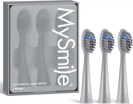 MySmile, TOOTHBRUSH HEAD REFILLS, 3 PACKS