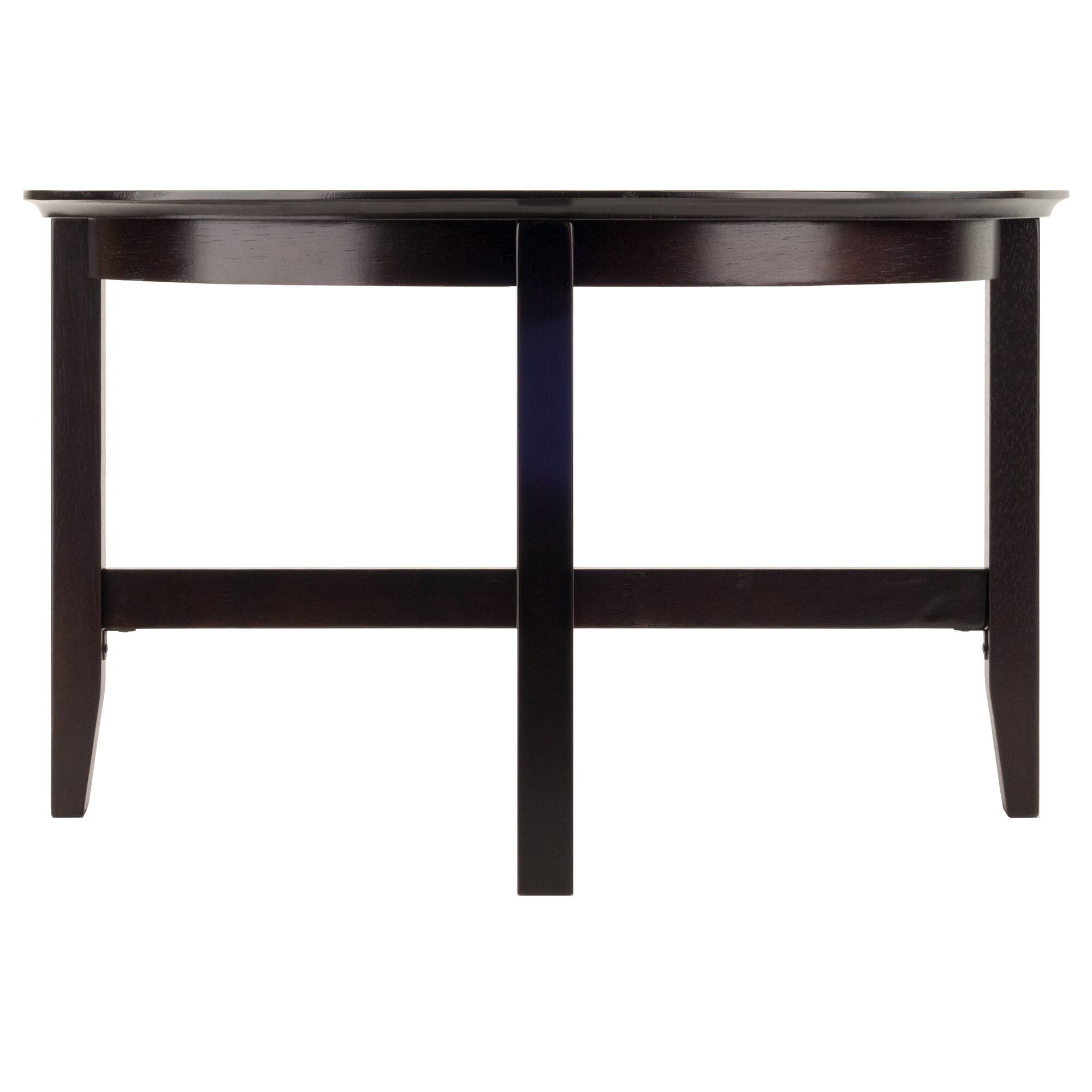 Alt View 1. Winsome Wood - Toby Round Coffee Table - Espresso.