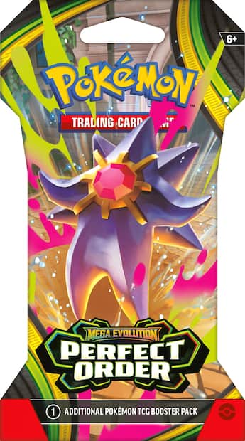 sleeved booster box Pokemon Mega Evolution Pack Pokemon Scarlet & Violet 3