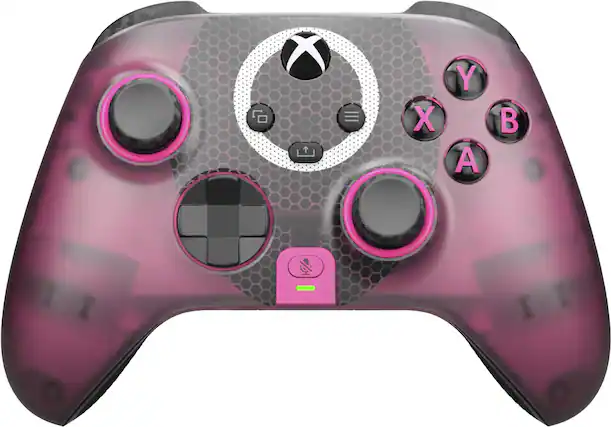 Front. SCUF - Instinct Pro Wireless Performance Controller for Xbox Series X|S, Xbox One, PC, and Mobile - Squid Game Pink Guard.