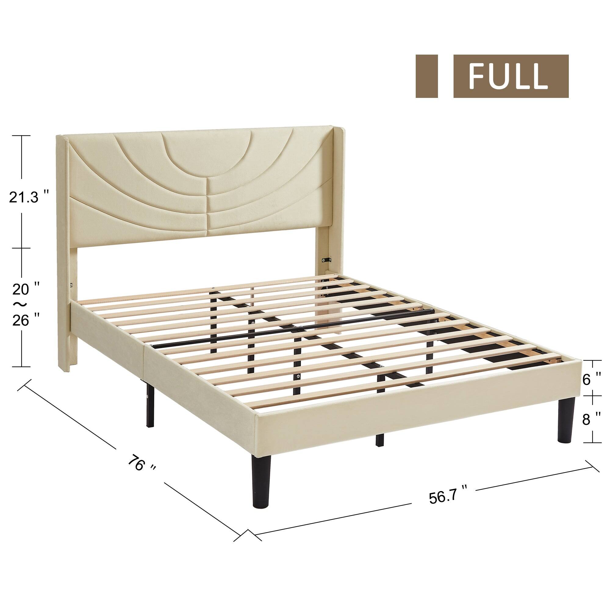 FULL

21.3"  
20"  
26"  
76"  
56.7"  
6"  
8"