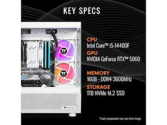 Thermaltake Gaming Desktop PC NE i1460S V170S Intel Core i5 14400F Thermaltake Gaming Desktop PC NE i1460S V170S Intel Core i5 14400F