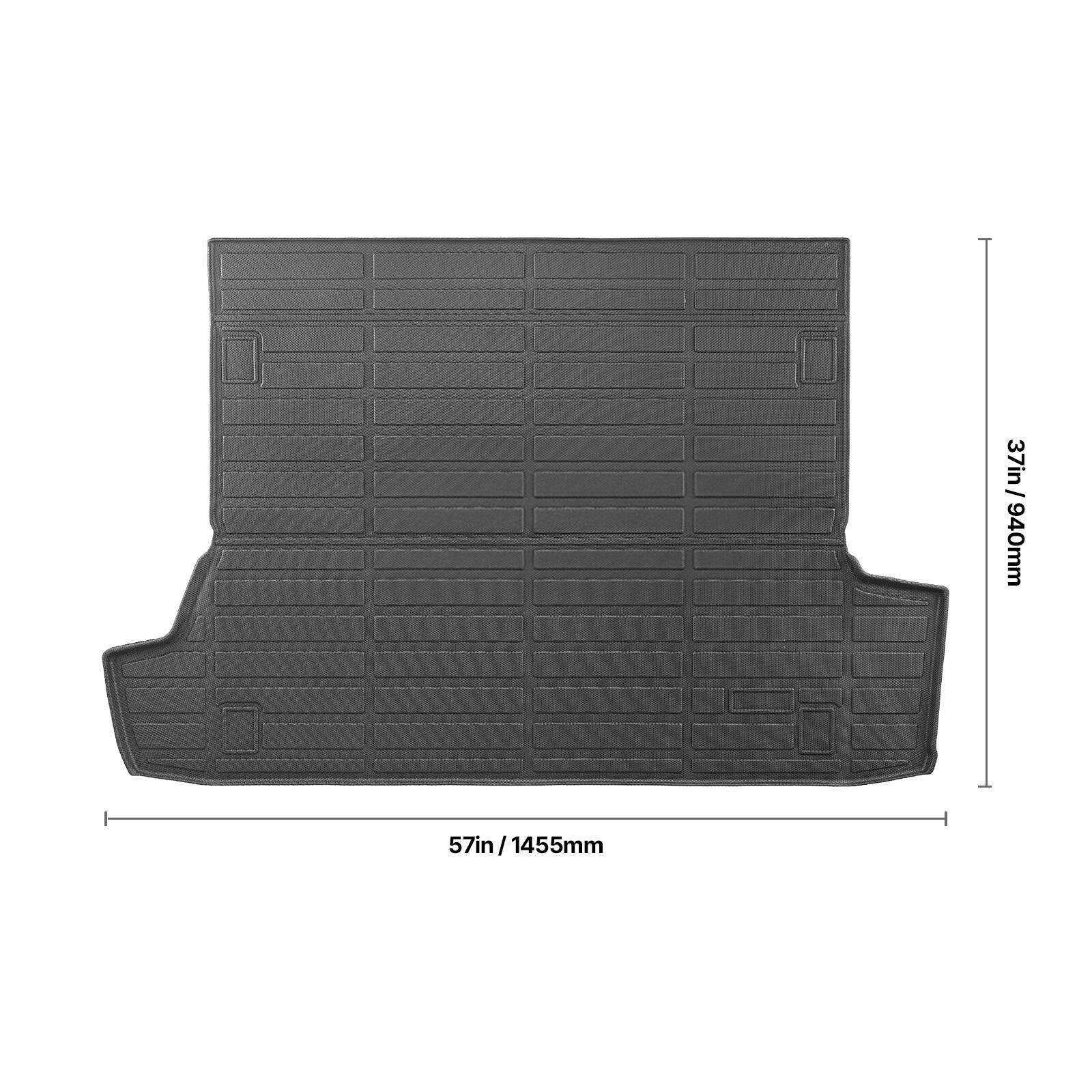 37in / 940mm  
57in / 1455mm