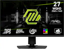 MSI - MAG 275QPF X30 27" QHD 300Hz 1ms Adaptive Sync Gaming Monitor (DisplayPort, HDMI) - Black - Front_Zoom