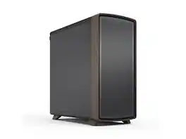 Fractal Design - Summit Black Walnut PC Case w/ 3 Fans, ATX Reverse, E-ATX/ATX/mATX/ITX - Black