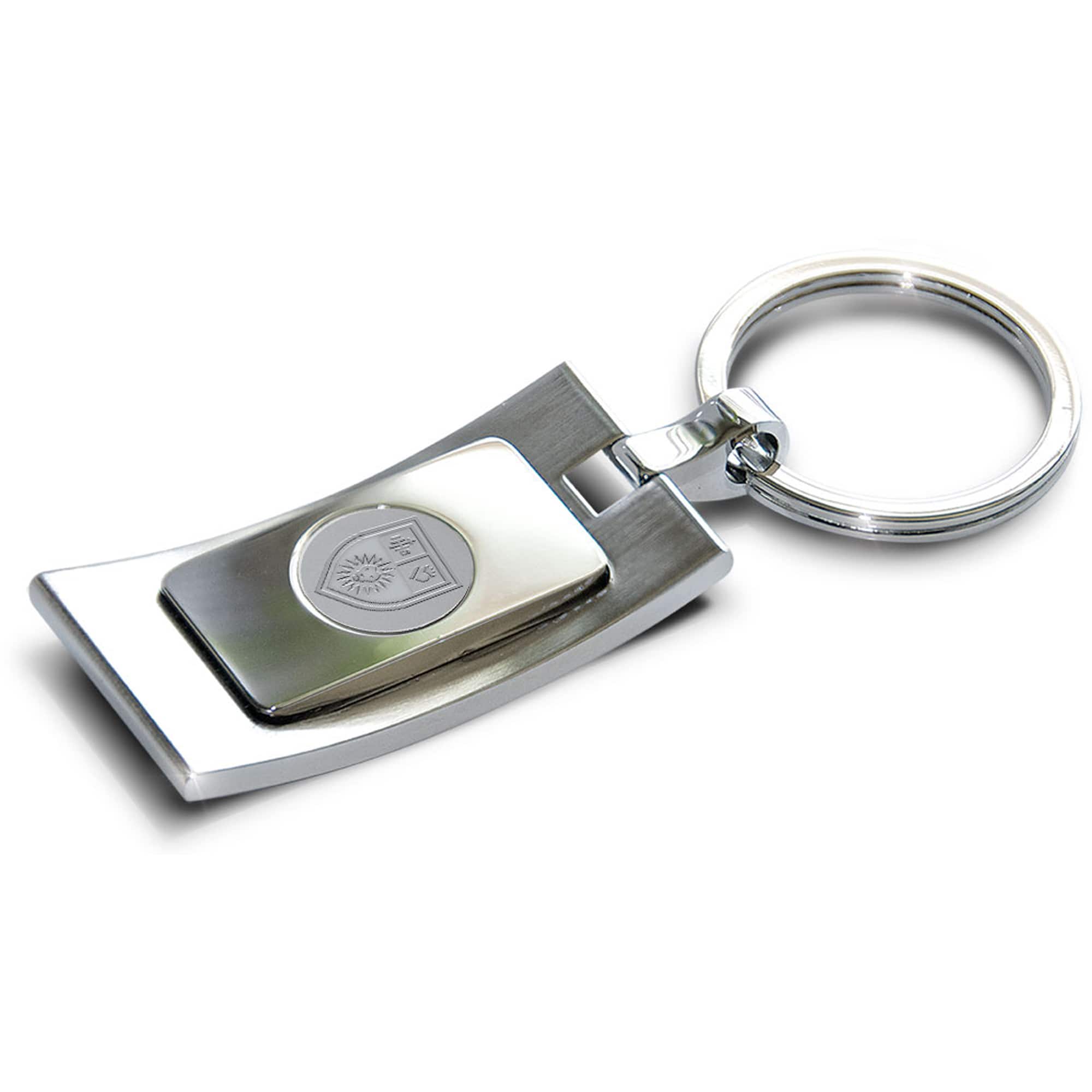 Jardine - Loyola Marymount Lions Team Logo Curve Key Ring - Silver