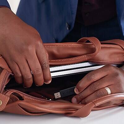 Alt View 5. Verbatim - Verbatim PinStripe 256GB USB 3.2 Type-A Flash Drive, Black (49320) - Black.