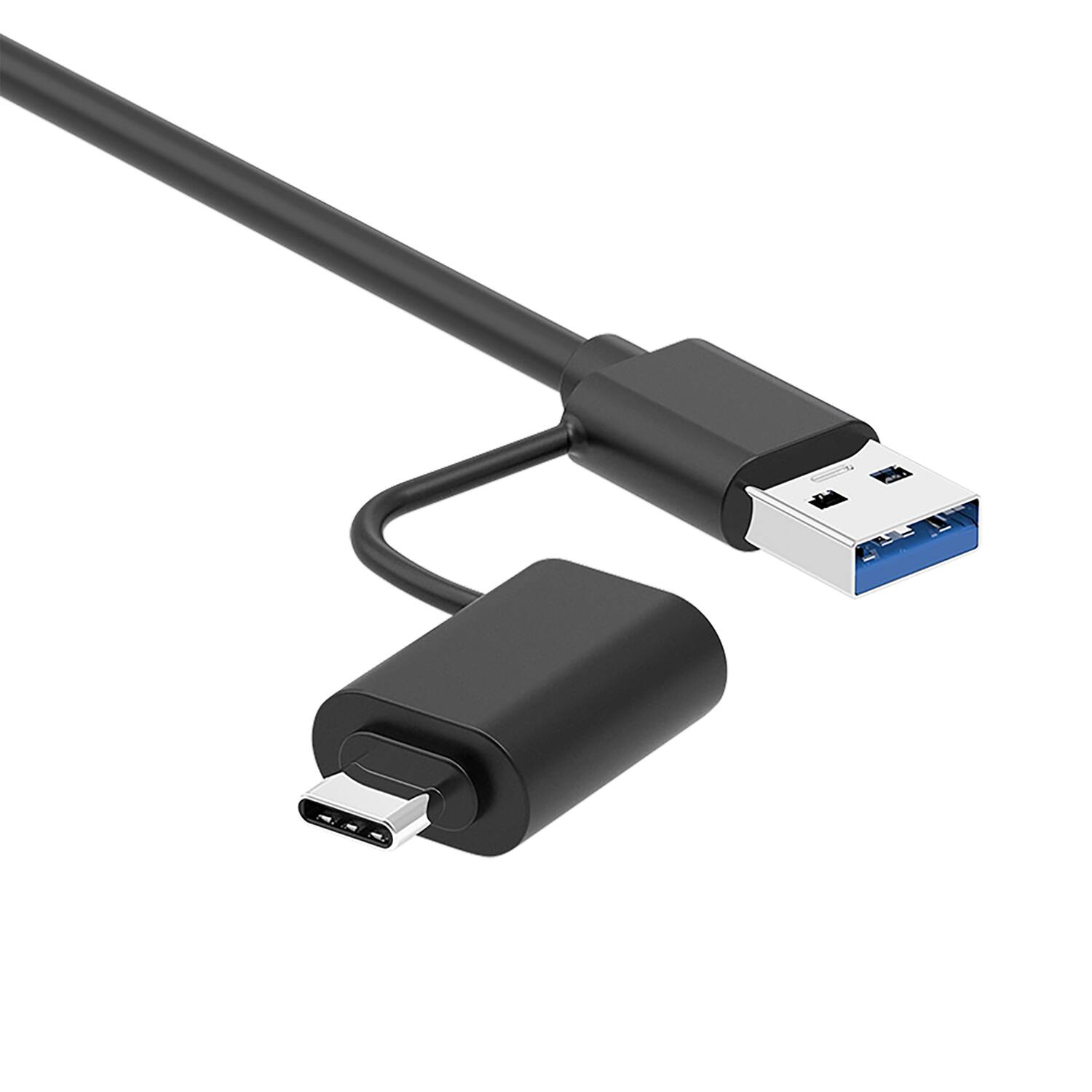 Back. Manhattan - 7-Port USB-C 3.0/USB-A Combo Hub.