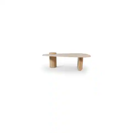 Front. Meridian Furniture - Taverna Natural Coffee Table - Brown.