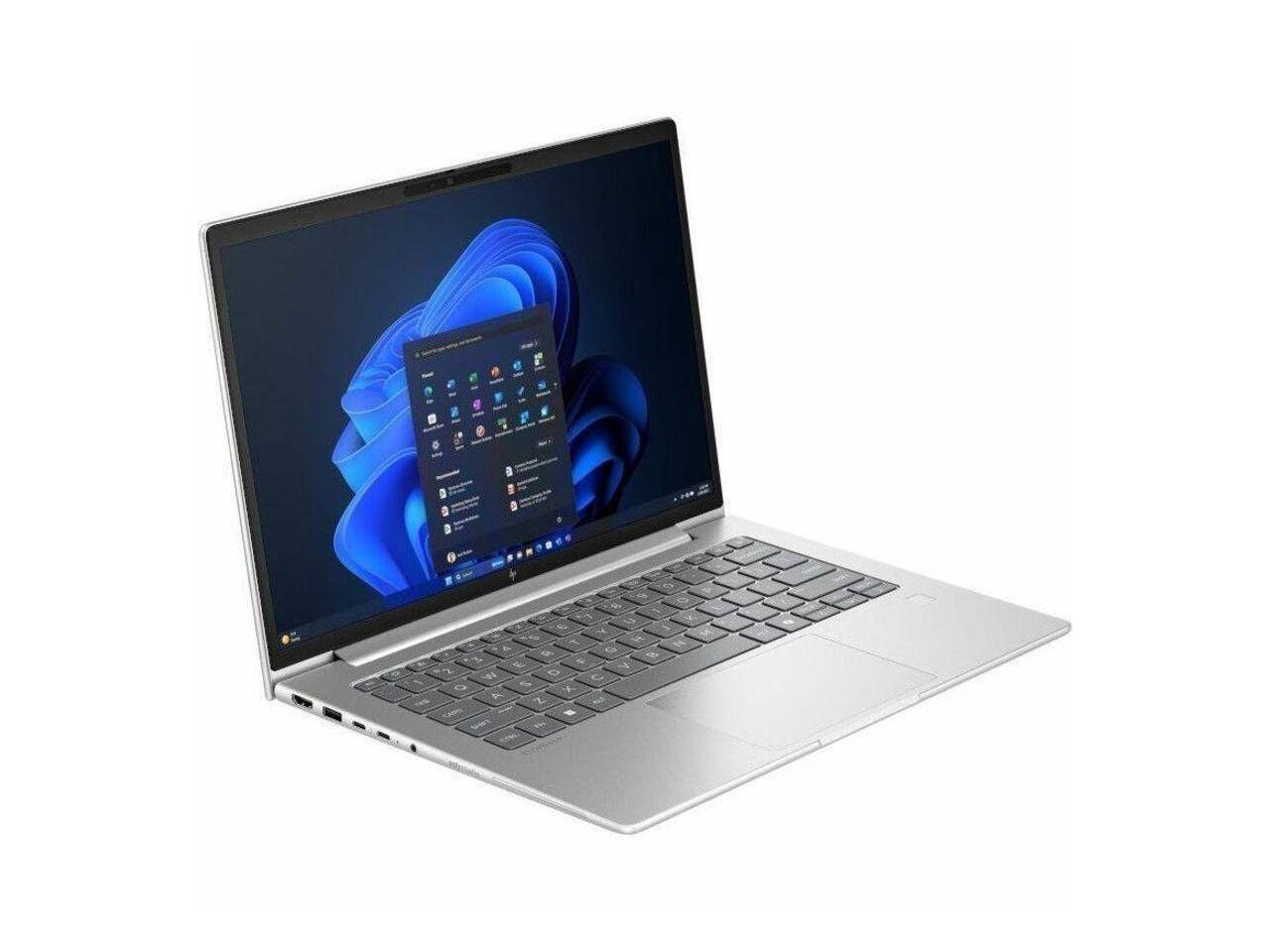 Alt View 2. HP - HP EliteBook 6 G1i 14" - Intel Core Ultra 7 - 16 GB - 512 GB SSD - Wi-Fi 7 - D4EB2UT#ABA - Pike Silver Aluminum.