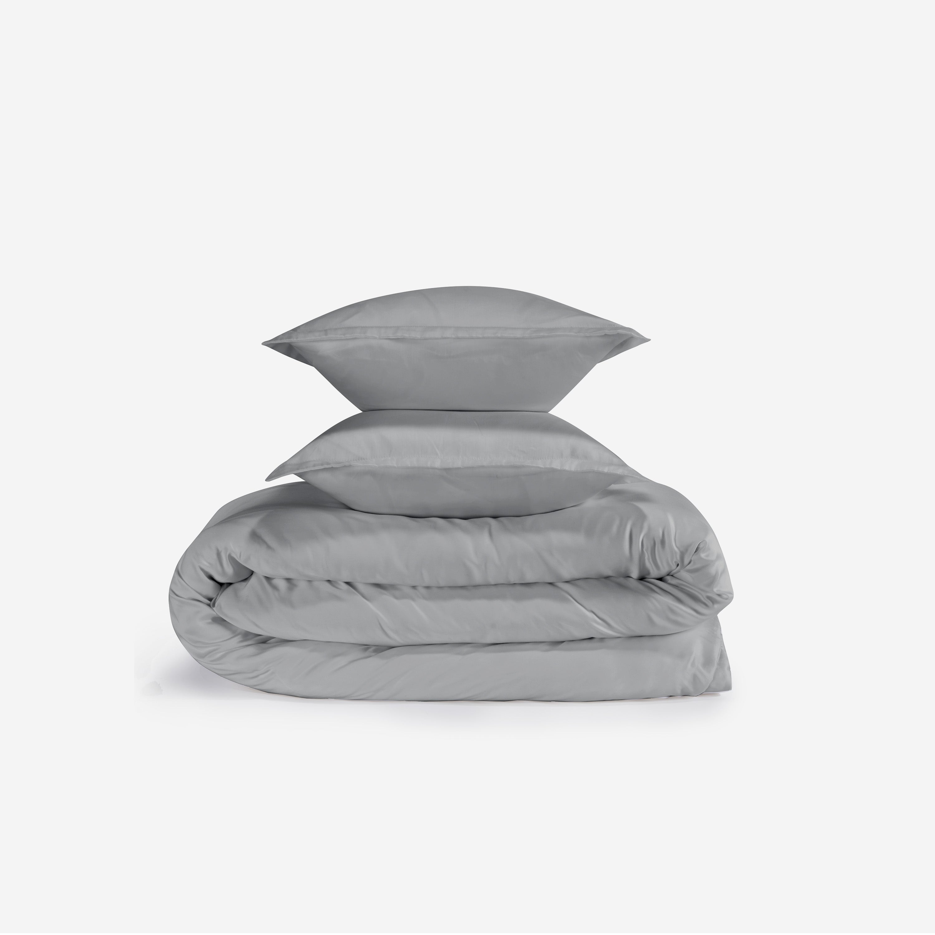 Angle. Bedgear - Performance® Duvet & Sham Set - Solid - White, King - White.