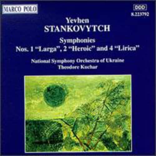 Stankovytch / Kuchar / Nat'L Sym Orch Of Ukraine - Sym 1/2/4   - COMPACT DISCS [CD] price history on PriceWatchPro