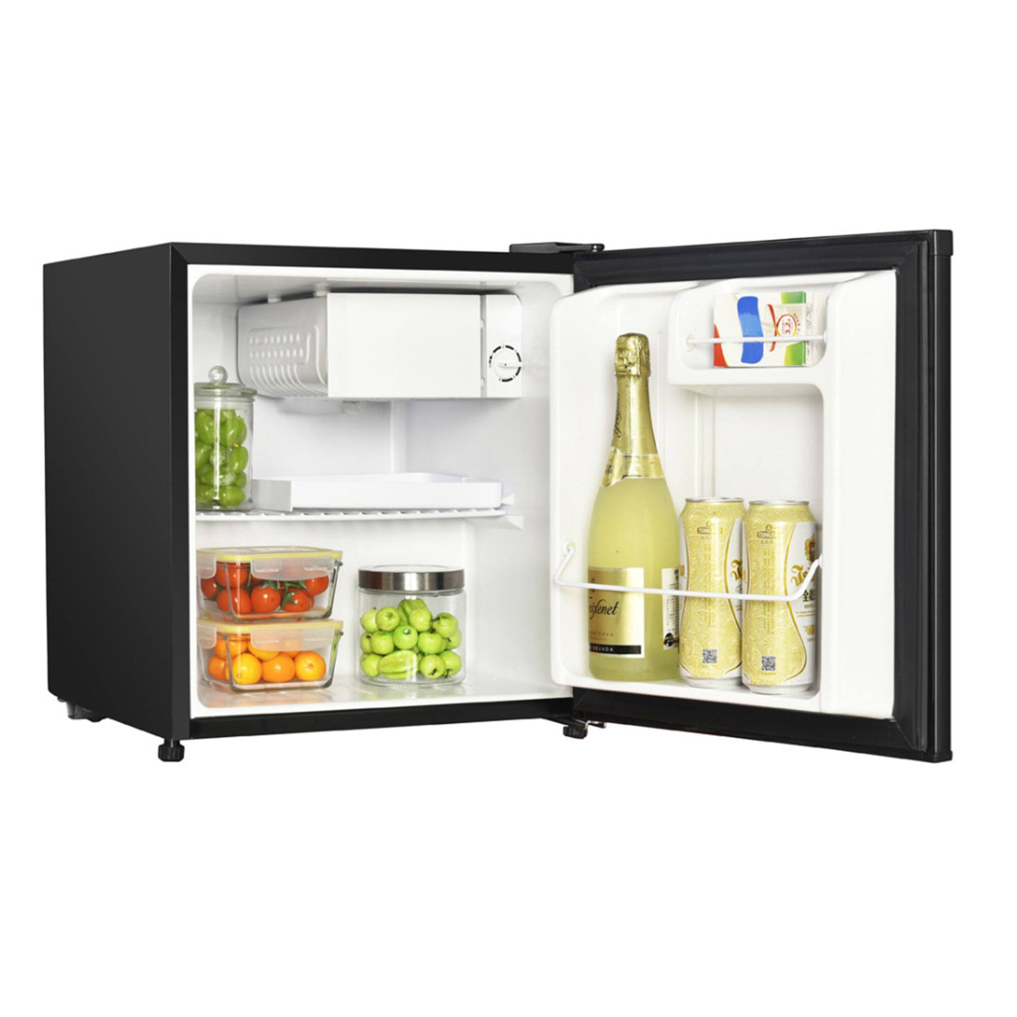 Alt View 4. Magic Chef - 1.7 Cubic ft Manual Defrost Refrigerator - Black.