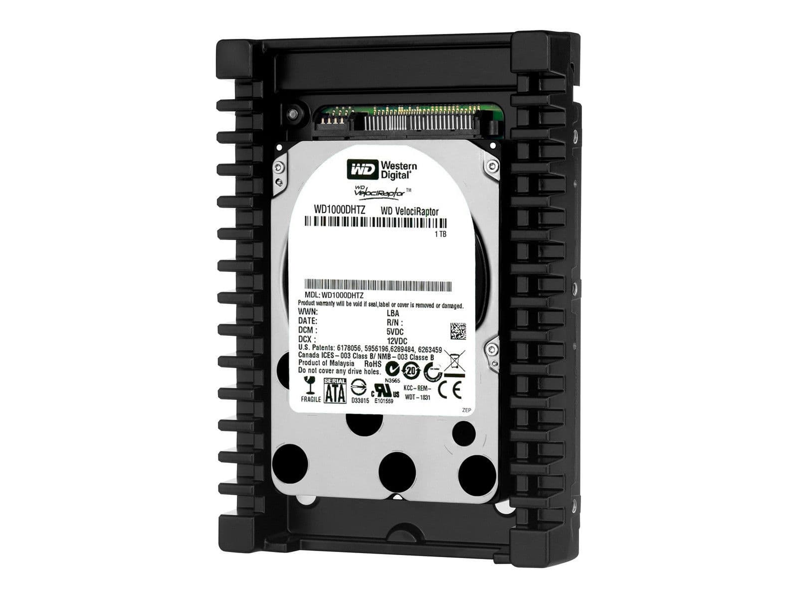 Western Digital - VelociRaptor 1TB,Internal,10000 RPM,3.5 inch (WD1000DHTZ) Hard D