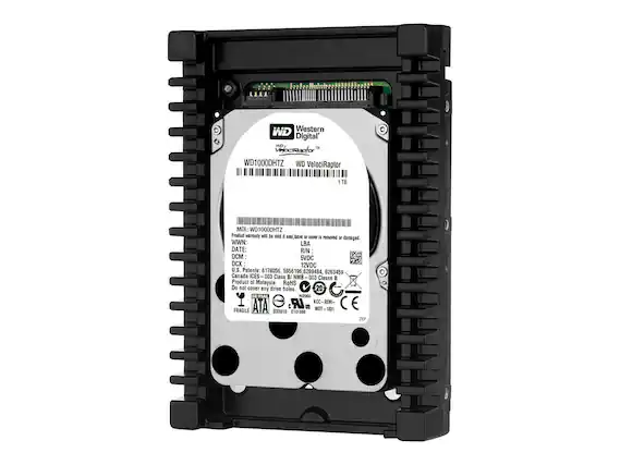 Western Digital
WD VelociRaptor
WD1000DHTZ
1 TB
MDL: WD1000DHTZ
Product warranty will be void if seal, label or cover is removed or damaged.
WWN:
LBA DATE:
R/N:
DCM: 5VDC
DCX: 12VDC
U.S. Patents: 6178056, 5956196, 6289484, 6263459
Canada ICES-003 Class B
NMB-003 Class B
Product of Malaysia
RoHS
Do not cover any drive holes.
SERIAL N356s LR
KCC-REM-
FRAGILE
ATA D33015
E101559
3 WDT 1831
ZEP
FRAGILE
CE
20