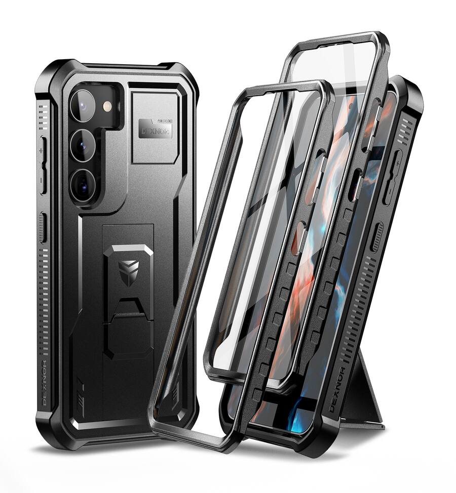 Dexnor Full Body Case for Samsung Galaxy S23 Plus 5G,Heavy Duty ...