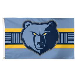 WinCraft - Memphis Grizzlies 3' x 5' Horizontal Stripe Deluxe Single-Sided Flag - Multicolor
