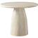 Alt View 3. Meridian Furniture - Cosenza Travertine 36" Travertine Finish Concrete Dining Table - Grey.