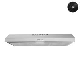 Streamline - 36 inches - Convertible - Under cabinet Range Hood - Brushed Stainless Steel