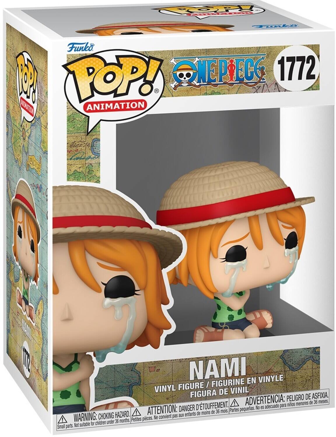 Funko POP! ANIMATION

NEP.ECO 1772

NAMI EN VINYLE FIGURE / FIGURINE VINYL DE VINIL FIGURA

PELIGRO DE ASFIXIA

ADVERTENCIA: ninos menores de 36 meses.

ADVERTENCIA: peligro de asfixia.

DANGER DÉTOUFFEMENT

ATTENTION: de 36 mois

WARNING: CHOKING HAZARD

Partes pequeñas. No es adecuado para

Partes pequeas. No es adecuado para

Small parts. Not suitable for children under

Petites pièces. Ne convient pas aux

HAZARD. enfants de moins

CHOKING Hazard. Small parts. Not suitable for children under 36 months. Petites pièces.