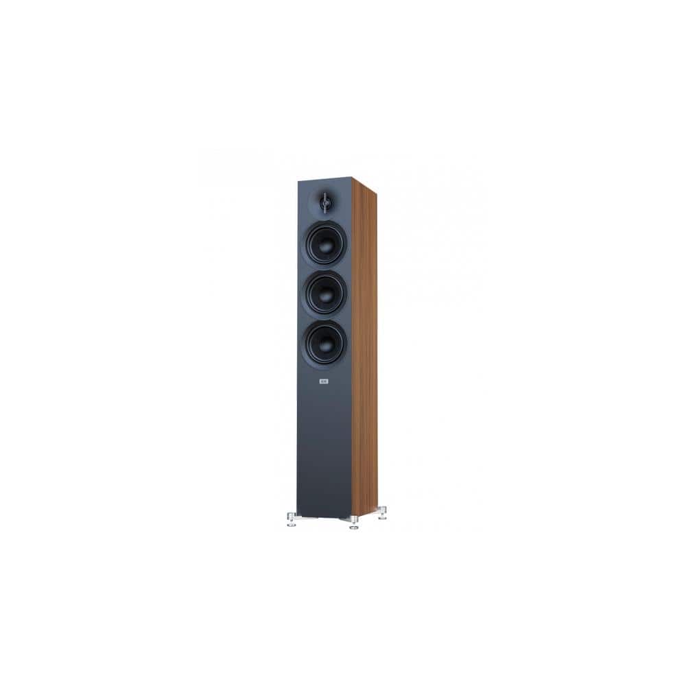 ELAC - Debut 3.0 - 5.25" Floor Speaker DF53-WN - Walnut