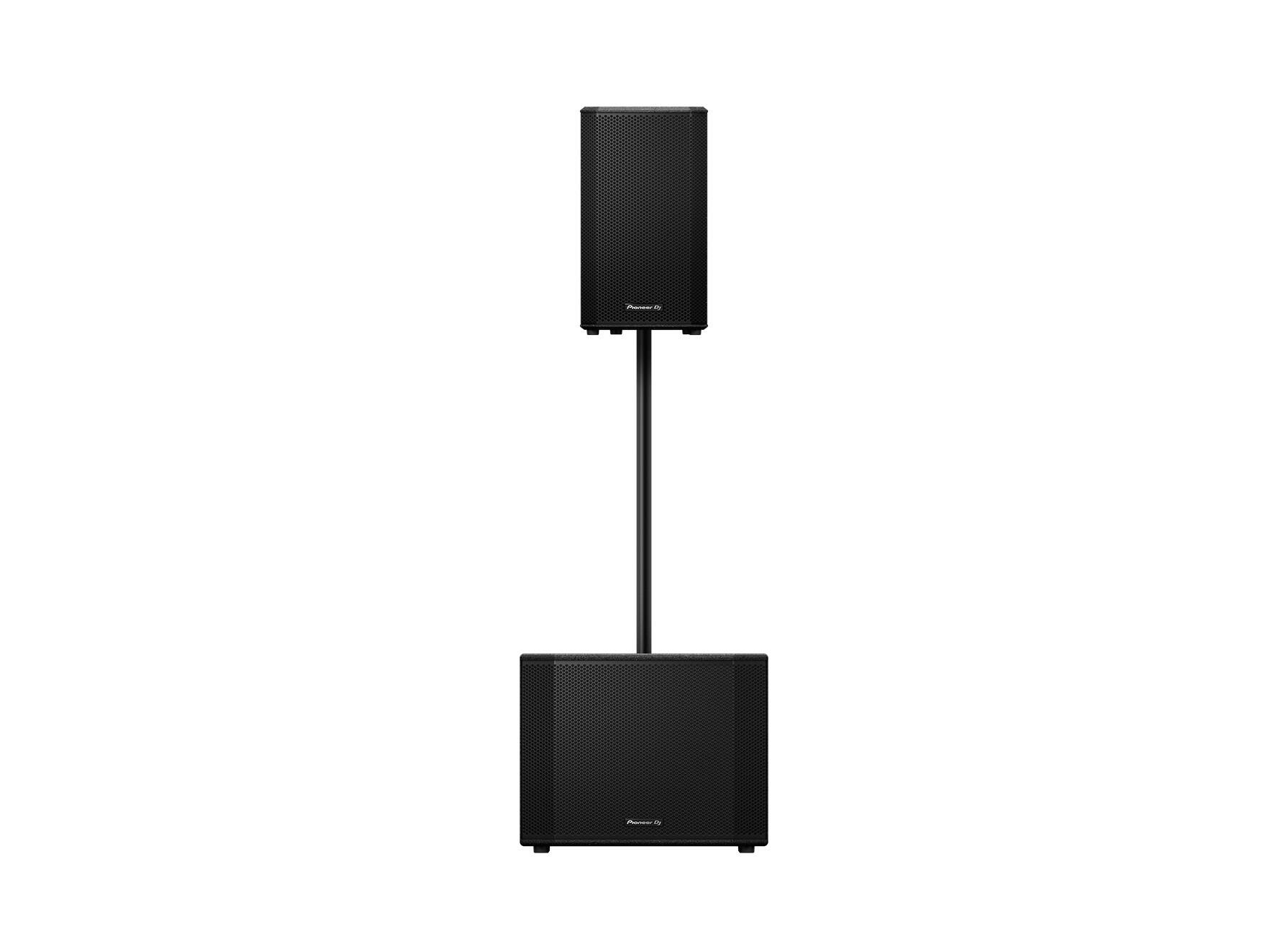 Alt View 15. Pioneer DJ - XPRS102 10″ Full-Range Active Loudspeaker - Black.
