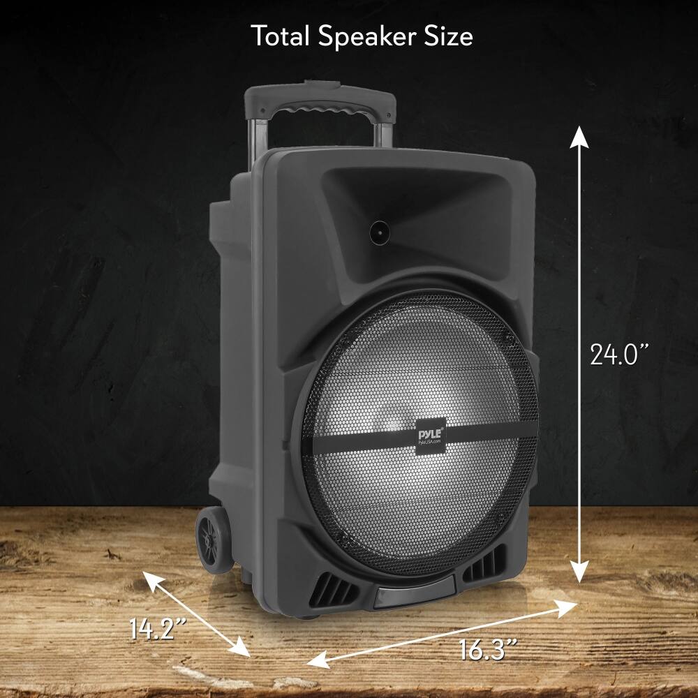 Total Speaker Size

24.0"  
16.3"  
14.2"