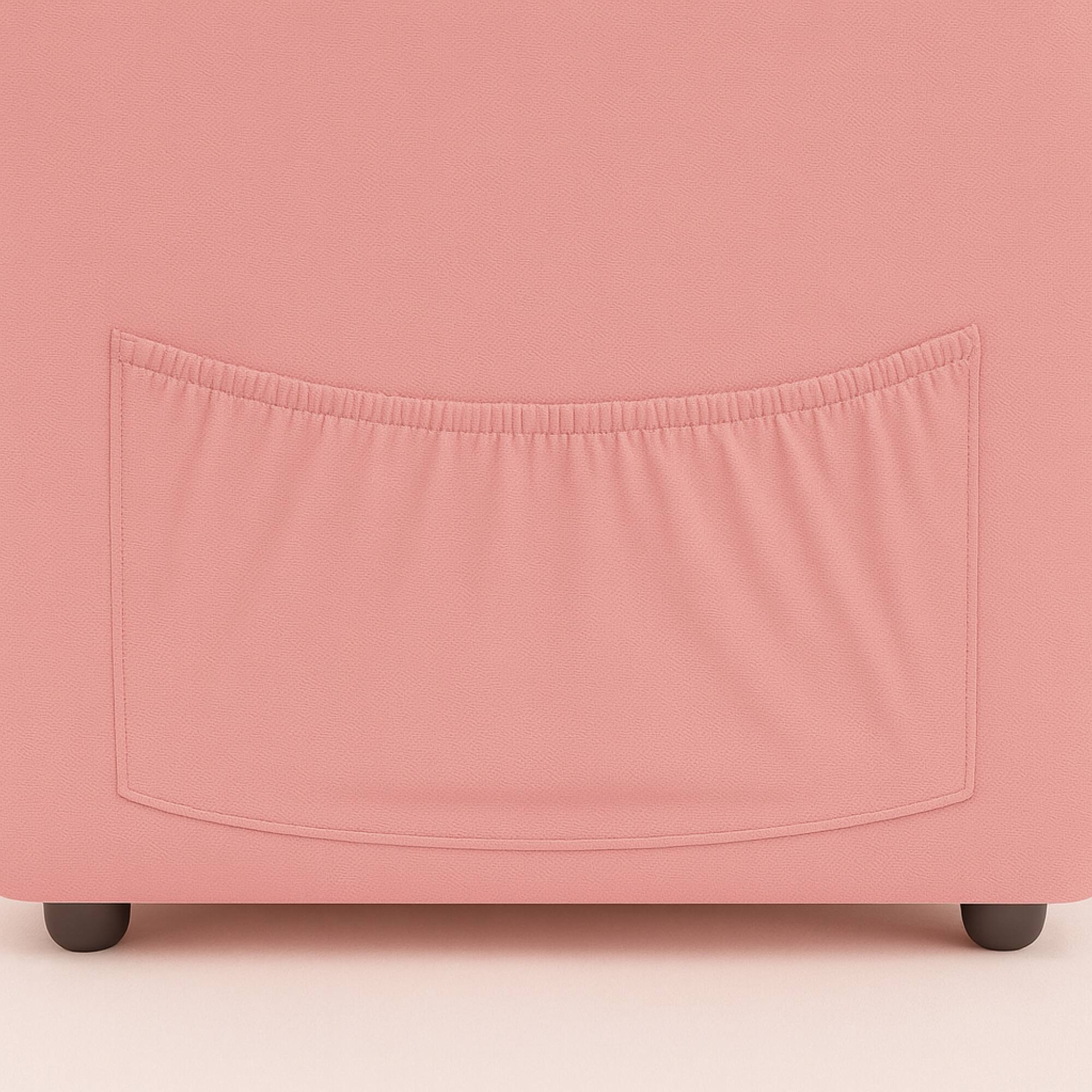 Alt View 6. GOODSILO - Pet-Friendly Bunny-Ear Armchair with Hidden Pet Compartment and Scratch-Resistant Upholstery for Cats and Small Dogs - Pink.