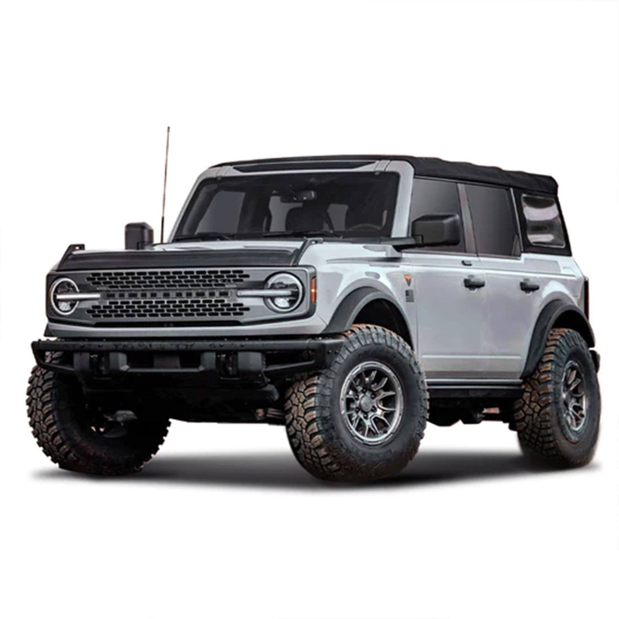 Alt View 4. AMERICAN MODIFIED - AMERICAN MODIFIED Front Grille for 2021 to 2024 Ford Bronco 2 & 4 Door Models - 21-23 Bronco w/Letter Pack.