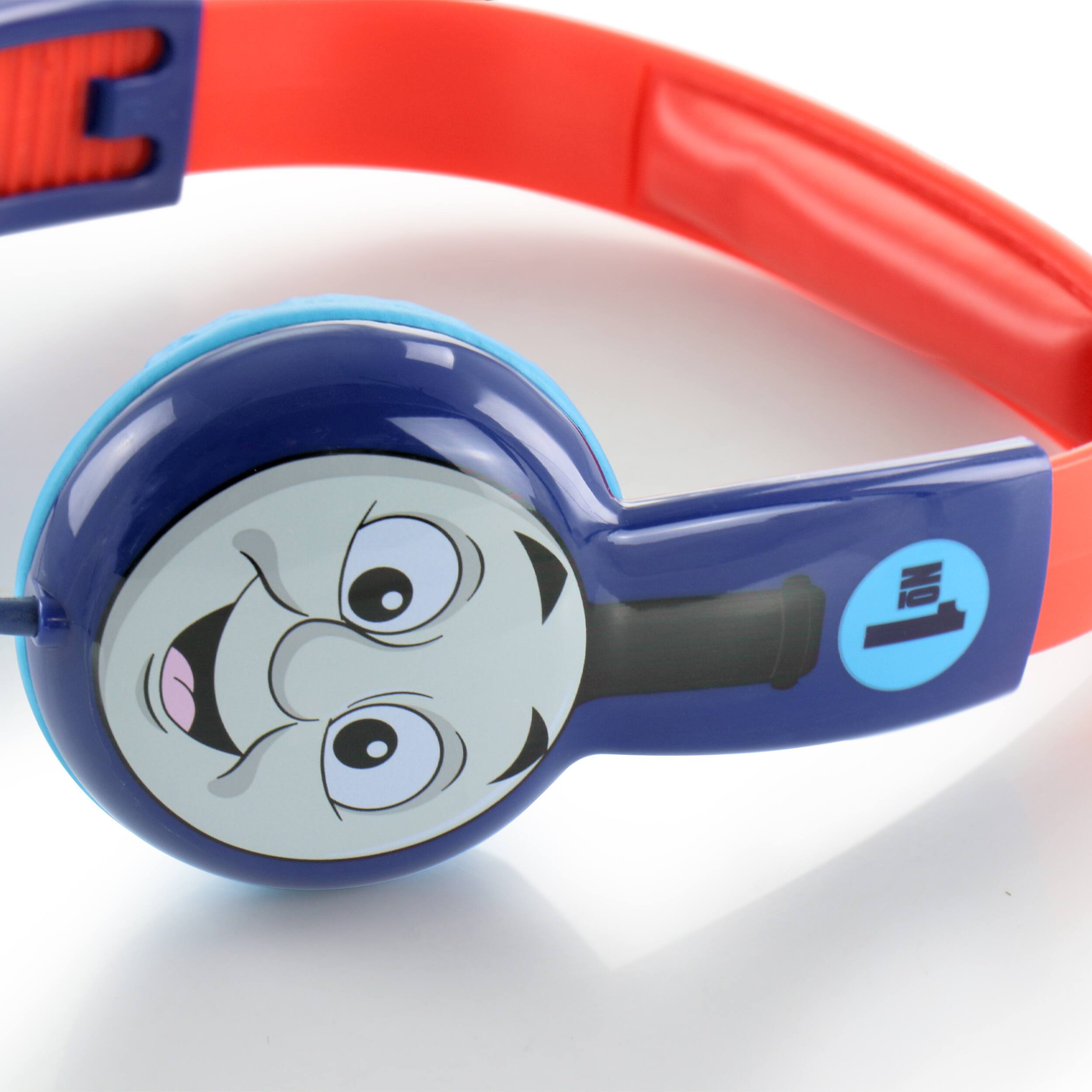 Alt View 2. Thomas & Friends - Thomas and Friends Kid-Safe Headphones in Blue and Red - Multi-Color.